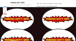 Desktop Screenshot of phreshhottnew.com
